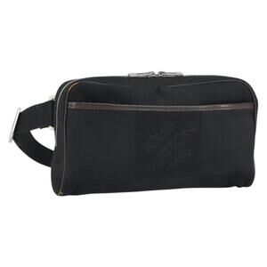 LOUIS VUITTON Damier Geant Acrobat Shoulder Bag Canvas Black M93620 Auth 151814